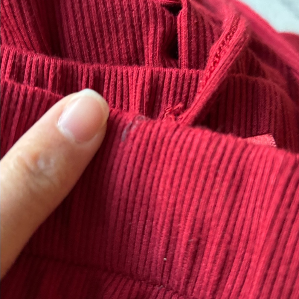 SKIMS Soft Lounge Ribbed Pajama Pants | Brick | - Picture 8 of 8